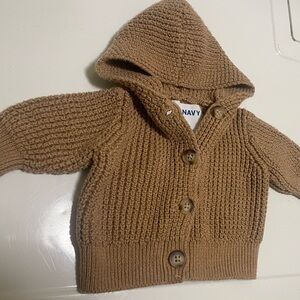 Old Navy Tan Knit Cardigan